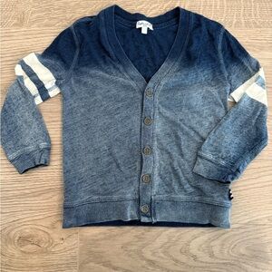 Splendid Boys 4-5 Ombré Blue Cardigan Sweater